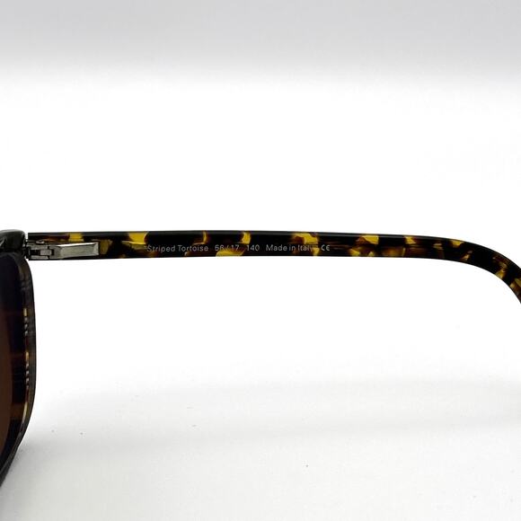 KIRKLAND SIGNATURE Men's Striped Tortoise Frame Alamos Eyeglasses (56/17 140) - Picture 5 of 7